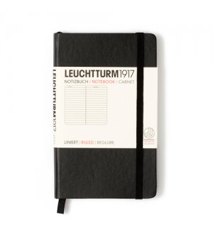 Leuchtturm1917 Pocket Notebook Black