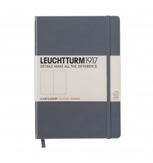 Leuchtturm1917 Medium Notebook Anthracite (антрацит)