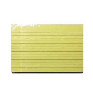 INDINOTES Цветные индексные карточки с полем Colored Index Cards A6