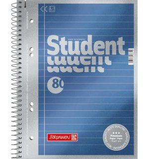 Тетрадь Brunnen Student Premium Metallic в линейку А5