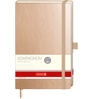 Brunnen Kompagnon Metallic Gold Dot (в точку) A5