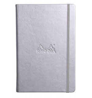 Rhodia Webnotebook Silver Medium