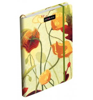 Дизайнерская записная книжка Art Blanc Fleur (нелинованная), A5