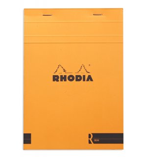 Rhodia R Premium Orange Blank Pad №16 A5