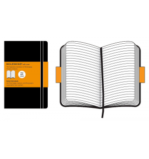 Записная книжка Moleskine Classic Soft (в линейку), Large, черная