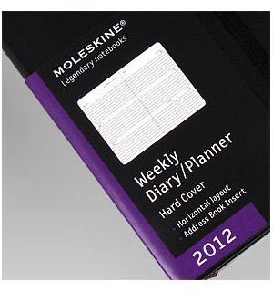 Еженедельник Moleskine Classic (2012), Pocket, черный