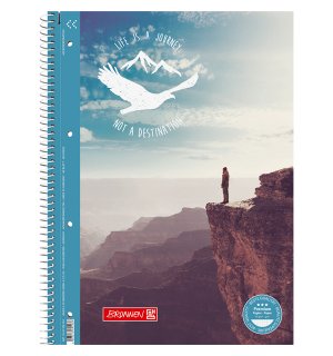 Тетрадь Brunnen Reverse Travel Life Is a Journey А4