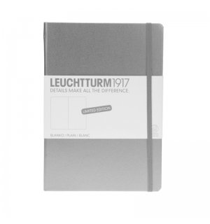 Leuchtturm1917 Medium Notebook Silver