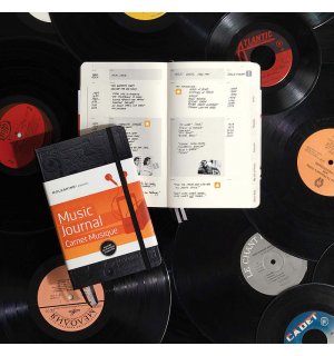 Записная книжка Moleskine Passion Music, Large, черная