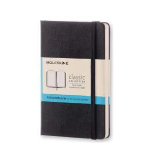 Записная книжка Moleskine Classic (в точку), Pocket, черная