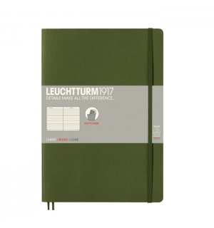 Leuchtturm1917 Medium Soft Cover Composition B5 Army (хаки)