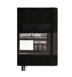 Leuchtturm1917 Medium Bullet Journal Black