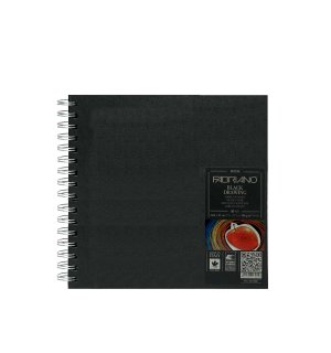 Fabriano Black Drawing Book A4 альбом для графики 30х30