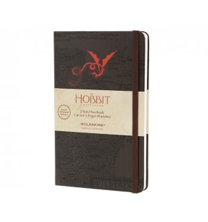 Записная книжка Moleskine Hobbit (нелинованная), Pocket, черная