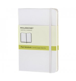 Записная книжка Moleskine Classic (нелинованная), Pocket, белая