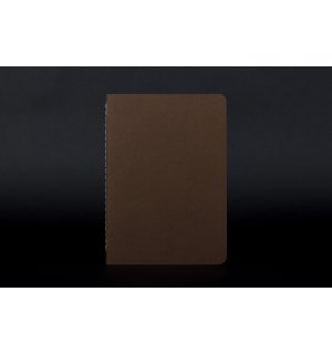Sketchbook Me Шоколадный нелинованный с оливковой вставкой A5