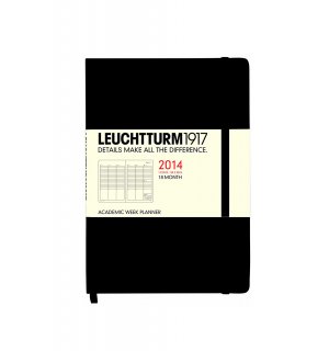 Leuchtturm1917 Еженедельник на 2013-14 учебный год, неделя на развороте ACADEMIC (Распродажа) Medium