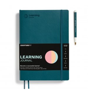 Leuchtturm1917 Learning Journal Composition, Softcover, Pacific Green B5