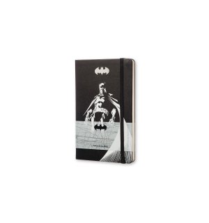 Записная книжка Moleskine Batman (нелинованная), Large, черная