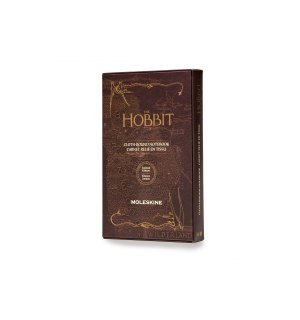 Записная книжка Moleskine Hobbit-3 (в линейку, в подарочной коробке), Large, коричневая