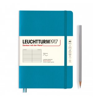 Leuchtturm1917 Smooth Colours Ocean Soft Cover (океанический синий) А5