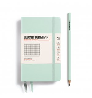 Leuchtturm1917 Pocket Notebook Mint Green (мятный зеленый) A6