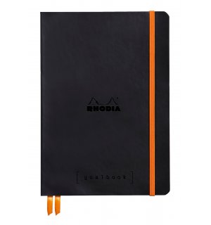 Rhodia Записная книжка Rhodiarama GoalBook (в точку), А5, черная
