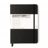 Leuchtturm1917 Medium Notebook Black (черный)