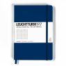 Leuchtturm1917 Medium Notebook Navy (темно-синий)