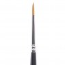 BRAUBERG ART CLASSIC Кисть художественная профессиональная синтетика мягкая под колонок, круглая, короткая ручка №1