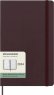 Moleskine Еженедельник Classic Weekly (2024), Large, бордовый