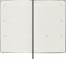 Еженедельник Moleskine Classic Weekly (горизонтальный, 2024), Large, черный