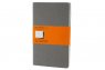 Записная книжка Moleskine Cahier (в линейку, 3 шт.), Large, серая