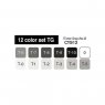 Copic Classic Набор маркеров 12 TG тонировочные серые цвета (x12)