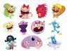 Happy Tree Friends. Лист виниловых наклеек А4