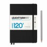 Leuchtturm1917 Medium Notebook 120g Edition Black (черный) А5