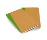 Записная книжка Moleskine Evernote Cahier (в клетку), Large, бежевая (2шт.)