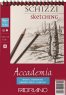 Fabriano Accademia - блокнот для эскизов A5 спираль по короткой стороне