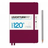 Leuchtturm1917 Medium Notebook 120g Edition Port Red (винный) А5