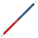 BRAUBERG Двухцветный карандаш, (2,9 мм, красно-синий)