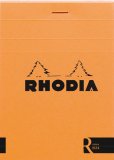 Rhodia Блокнот Basics R №12 оранжевый (нелинованный) A6