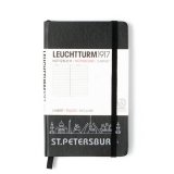 Leuchtturm1917 Pocket Notebook Black St.Petersburg Edition