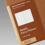 Еженедельник Moleskine Cahier (2012), коричневый