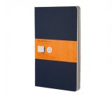 Записная книжка Moleskine Cahier (в линейку, 3 шт.), Large, синяя