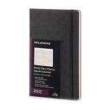 Еженедельник Moleskine Classic (горизонтальный, 2017), Pocket, черный