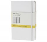 Записная книжка Moleskine Classic (в клетку), Pocket, белая