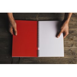 Voodoo Books Red Line Folder Sketchbook A4