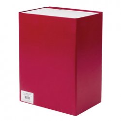 BRAUBERG Короб архивный (240х330 мм), бумвинил, до 1400 листов, бордовый А4