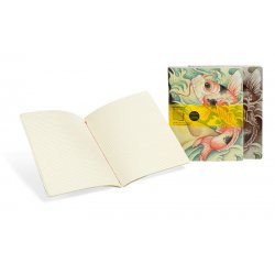 Набор записных книжек в клетку Moleskine Cover Art (Carp Fish)