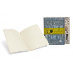 Набор записных книжек в клетку Moleskine Cover Art (Start)